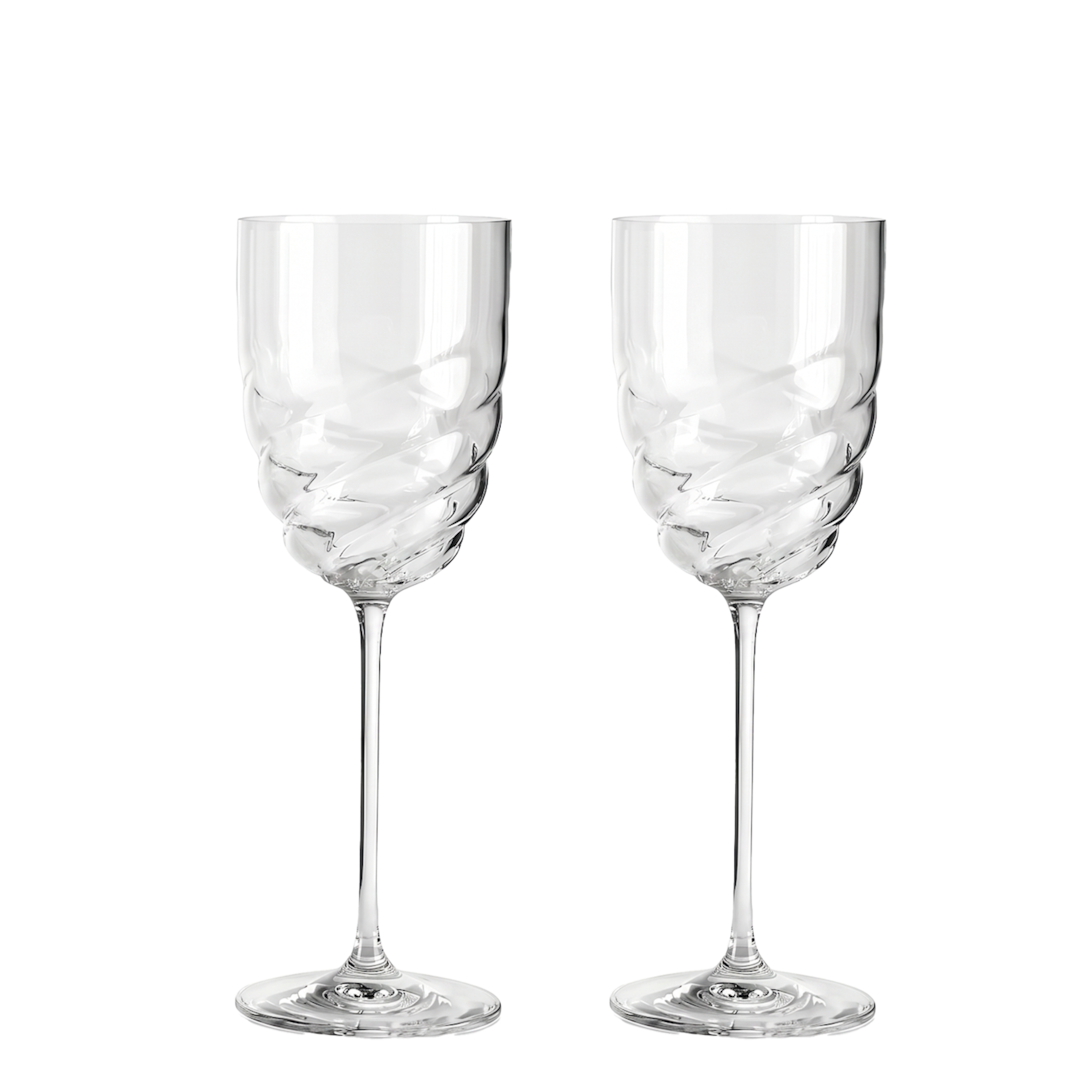 Twist Set of 2 Wine Glass H24cm - Luxury Home and Art of Dining